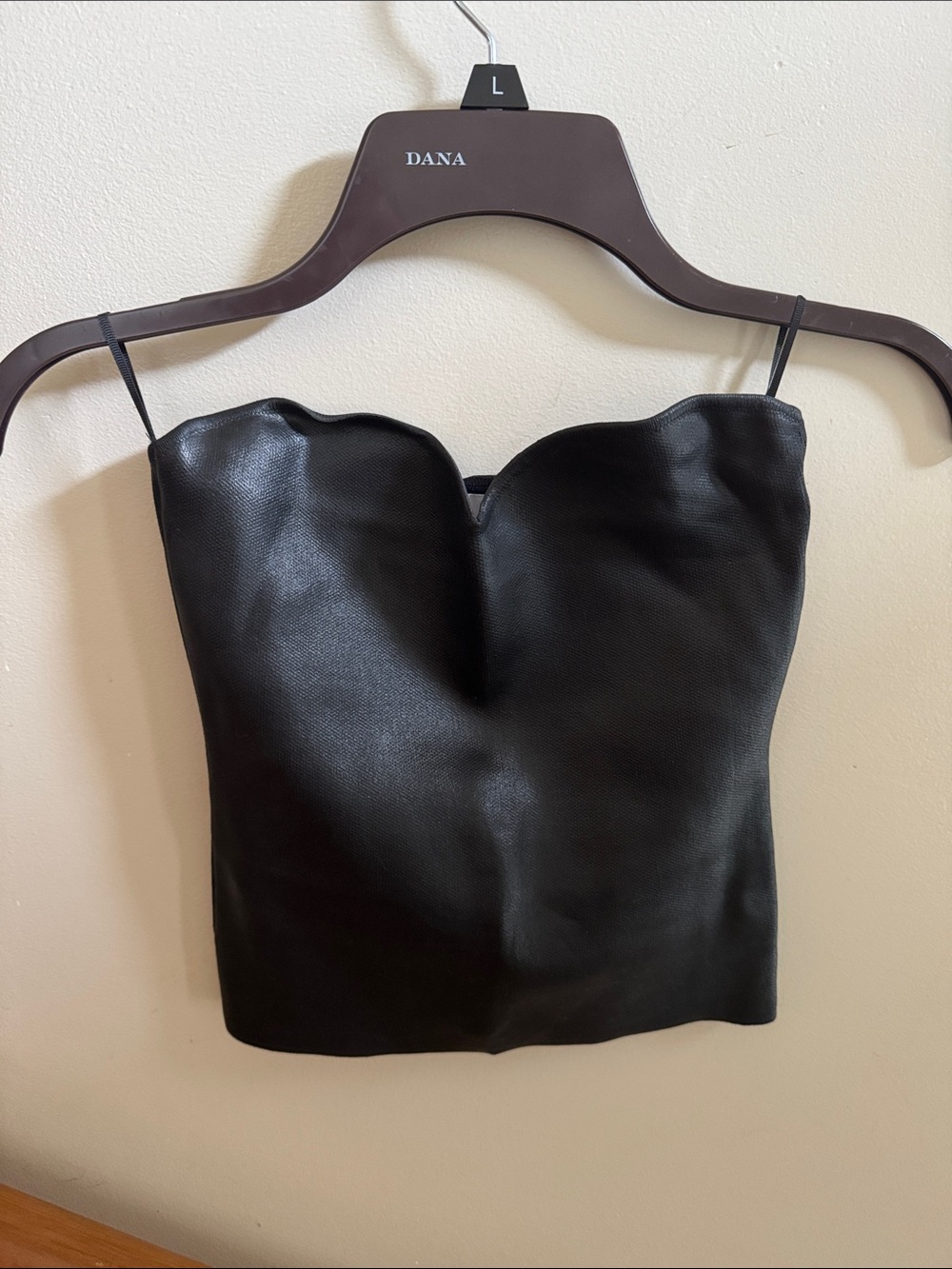 Zara Black Sweetheart Bustier Camisole